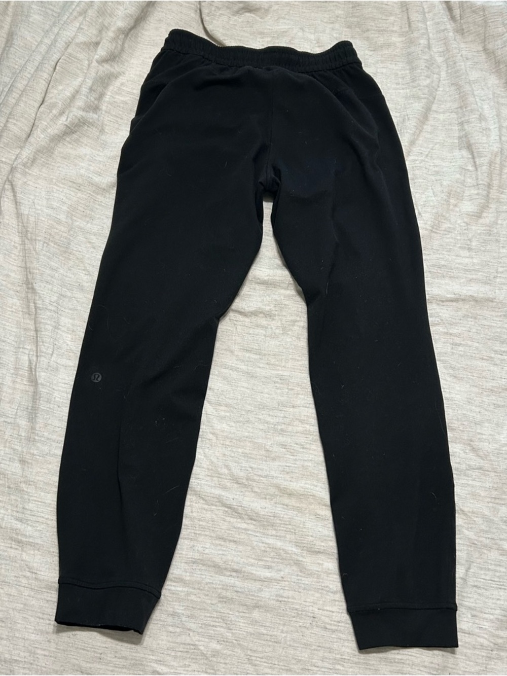 Lululemon Black Soft Jersey Classic-Fit Mid-Rise Jogger | Size 2 - Picture 4 of 7
